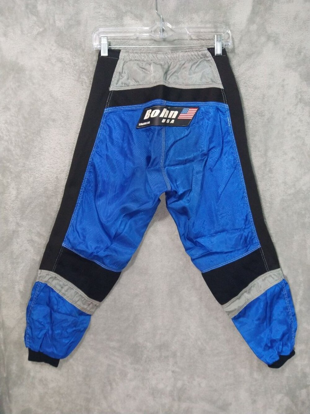 Bohn Pants 30 Blue Body Protection Armor Nylon Motorcycle Riding Biker Motocross - Picture 2 of 9